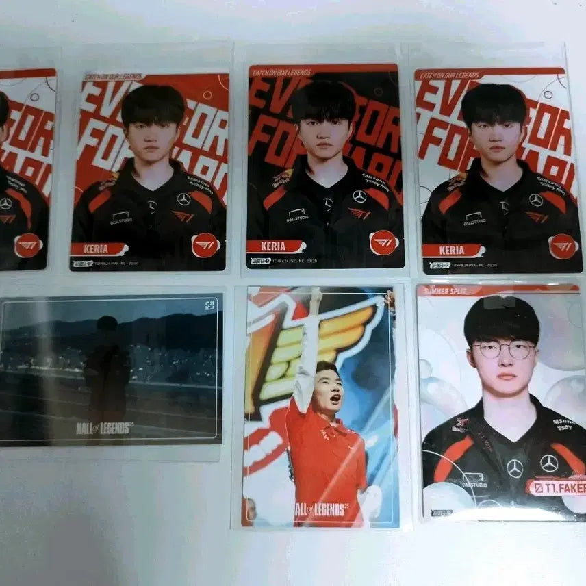 [BUNJANG] T1 Player Photocard Set / T1  카드