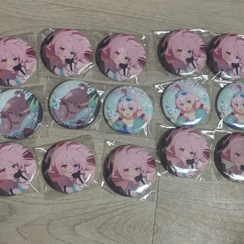 [BUNJANG] Blue Archive Hoshino Can Badge Bundle Set / 블루아카이브 호시노 캔뱃지 일괄