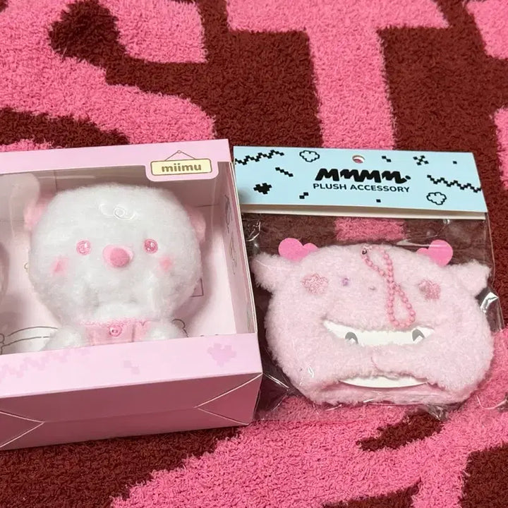 [BUNJANG] PLAVE BABY MAME MEMI MU + MAME MEMI MU Accessory Hat Bundle Set (Sealed) / 미개봉 일괄)플레이브 베이비 므메미무 미므 + 므메미무 미므 악세사리 모자