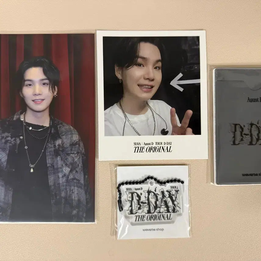 [BUNJANG] BTS Suga Yoongi D-Day Photocard / 방탄 슈가 윤기 디데이 특전 bts Suga Yoongi dday