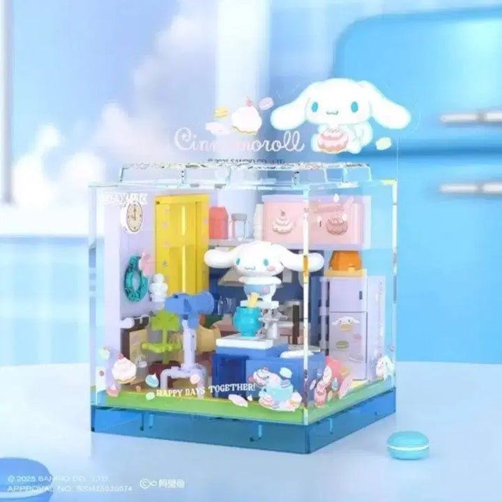 [BUNJANG] AREA-X Cinnamoroll Cakery Block Figure (Sealed) / 미개봉)AREA-X 시나모롤 케이크샵 블록 피규어