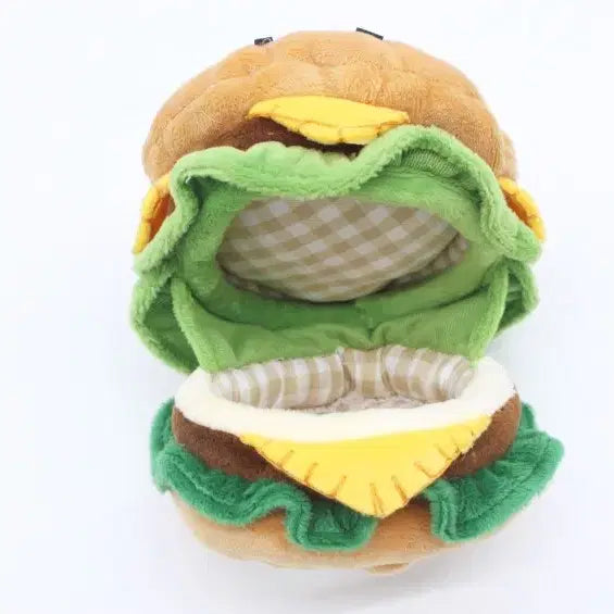 [BUNJANG] Habibi Hamburger Outfit for 10cm Dolls / 햄버거 옷 10cm 인형옷