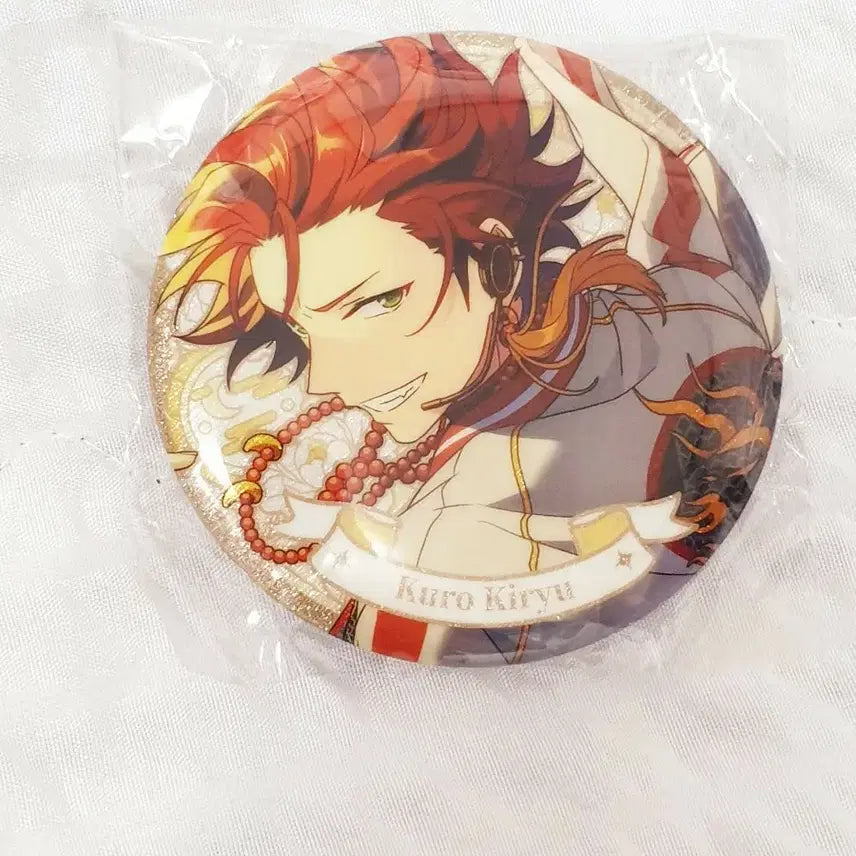 [BUNJANG] Ensemble Stars! Kiryu Kuro Can Badge / 앙상블 스타즈 앙스타 키류 쿠로 캔뱃지