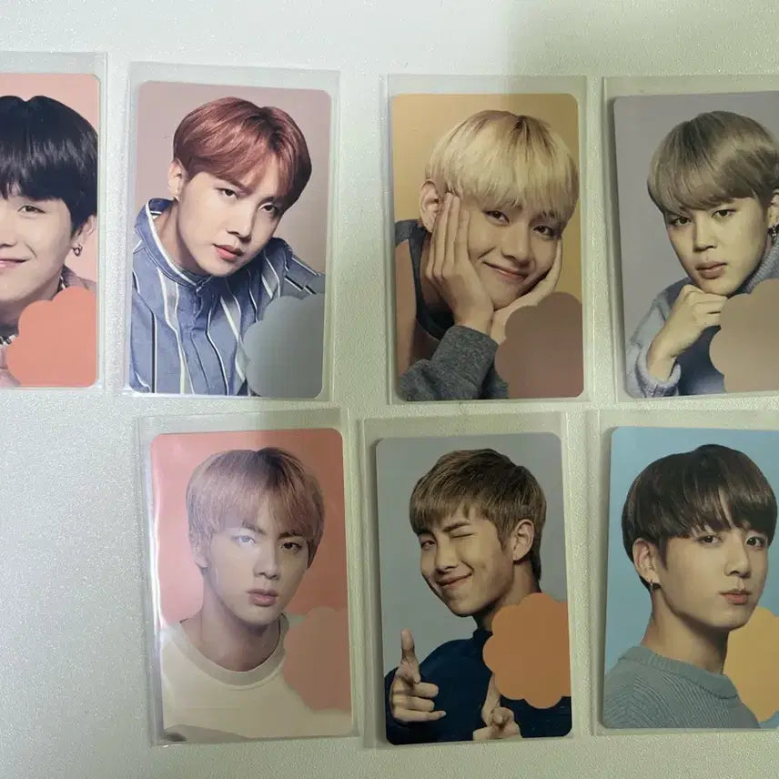 [BUNJANG] BTS Cloudberry Rare Photocard Bundle Set (7 pcs) / 방탄 bts 클라우드베리  희귀포카 7장 일괄