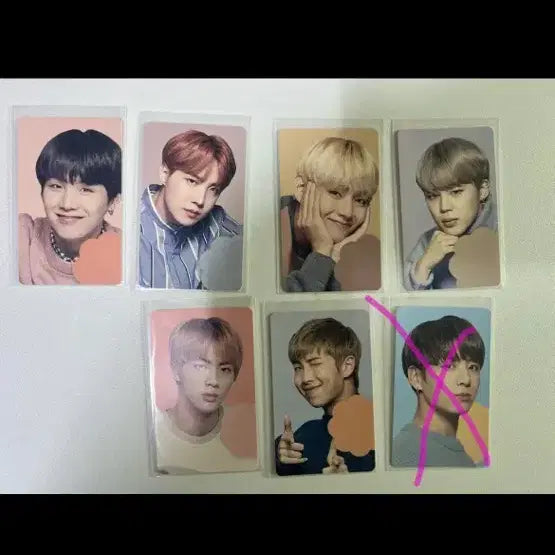 [BUNJANG] BTS Cloudberry Rare Photocard Bundle Set (7 pcs) / 방탄 bts 클라우드베리  희귀포카 6장