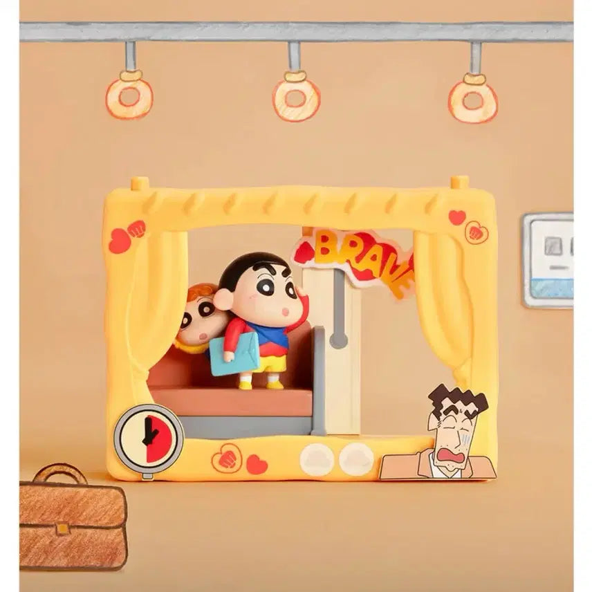 [BUNJANG] Popmart Crayon Shin-chan "File for Dad" Series Blind Box (Sealed) / [박스미개봉] 팝마트 짱구는 못말려 동심 극장 시리즈 / File for Dad