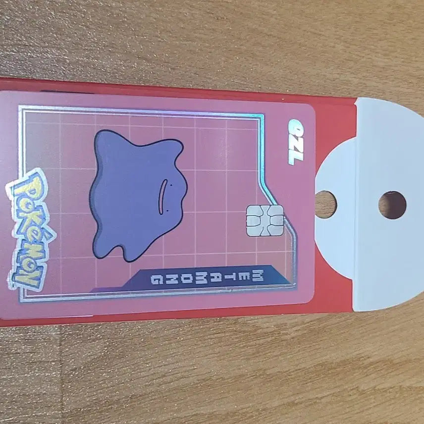 [BUNJANG] Pokemon 30th Anniversary Izle Transportation Card Ditto / 포켓몬스터 30주년 이즐 교통카드 메타몽