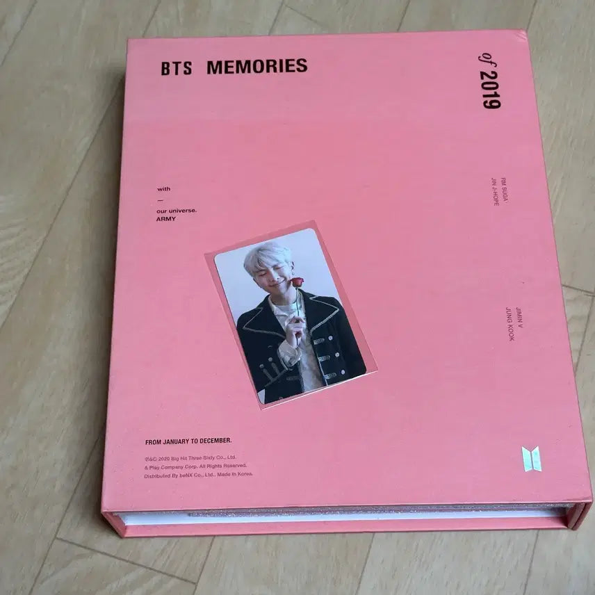 [BUNJANG] BTS Memories of 2019 DVD RM Photocard / BTS MEMORIES OF 2019 DVD RM 포토카드 포함 방탄