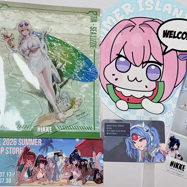 [BUNJANG] Nikke Tia Acrylic Stand The Hyundai Pop-up Exclusive / 니케 팝업 티아 아크릴, 입장 특전 더현대