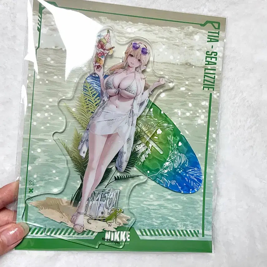 [BUNJANG] Nikke Tia Acrylic Stand The Hyundai Pop-up Exclusive / 니케 팝업 티아 아크릴, 입장 특전 더현대