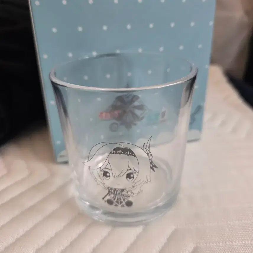 [BUNJANG] Genshin Ichiban Kuji F Prize Yura Glass Cup / 원신 이치방쿠지 F상 유리컵 유라