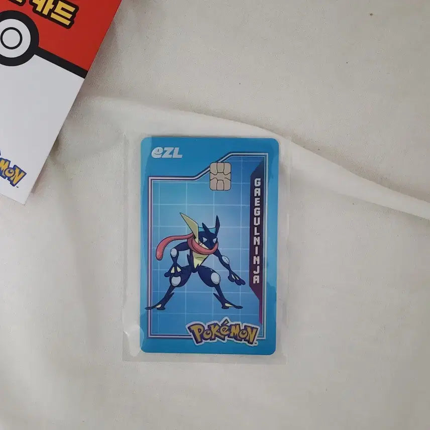 [BUNJANG] E.Z. 30th Anniversary Pokémon Transit Card Froakie / 이즐 30주년 포켓몬 교통카드 개굴닌자