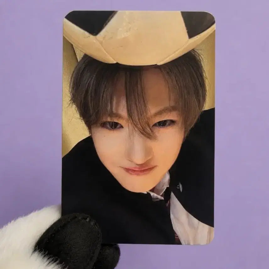 [BUNJANG] NCT WISH Sakuya Gakuran Soccer Ball Photocard (MuMo Shop) / 엔시티 위시 사쿠야 보밋걸 가쿠란 일본 앨범 축구공 포카 무모샵
