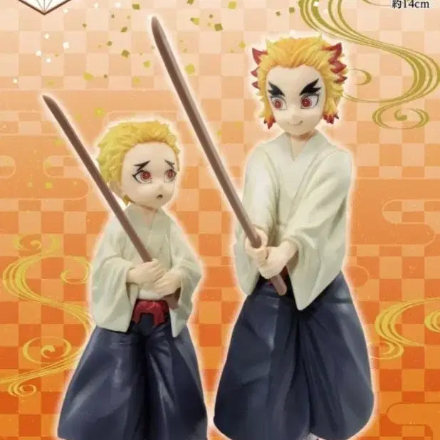 [BUNJANG] Kimetsu no Yaiba (Demon Slayer) Ichiban Kuji Immortal Bonds Figure - Kyojuro Rengoku &amp; Senjuro (Sealed) / (미개봉 최저가) 귀멸의칼날 이치방쿠지 제일복권 불멸의 유대 B상 렌고쿠 쿄쥬로,센쥬로 훈련 피규어 급처합니다