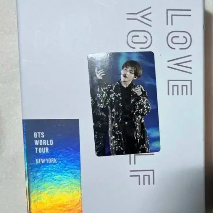 [BUNJANG] BTS Love Yourself New York Blu-ray + V Photocard / 방탄 bts 럽셀 뉴욕 블루레이 +태형포카