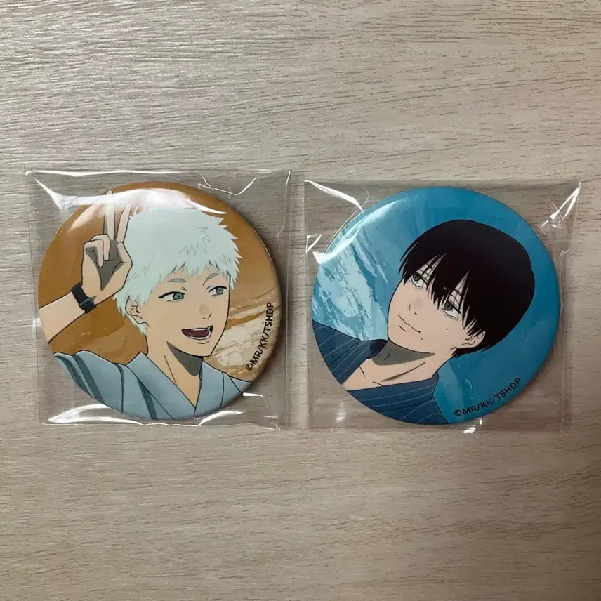[BUNJANG] YOOKIYO HIKARU YOSHIKI Summer KILAL Can Badge Bundle Set / 히죽여 히카루가 죽은 여름 히카루 요시키 캔뱃지 일괄
