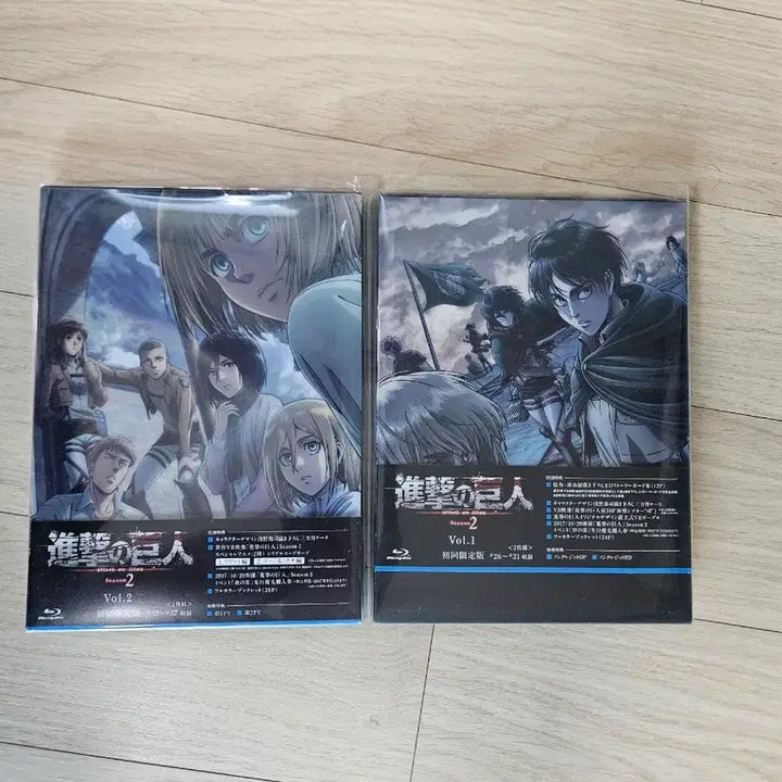 [BUNJANG] Attack on Titan Season 2 Blu-ray / 진격의 거인 시즌2 블루레이