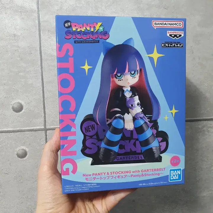 [BUNJANG] Banpresto Panty &amp; Stocking with Garterbelt Stocking Figure / 반프레스토 팬티&amp;스타킹 with 가터벨트 모니터탑 피규어 스타킹