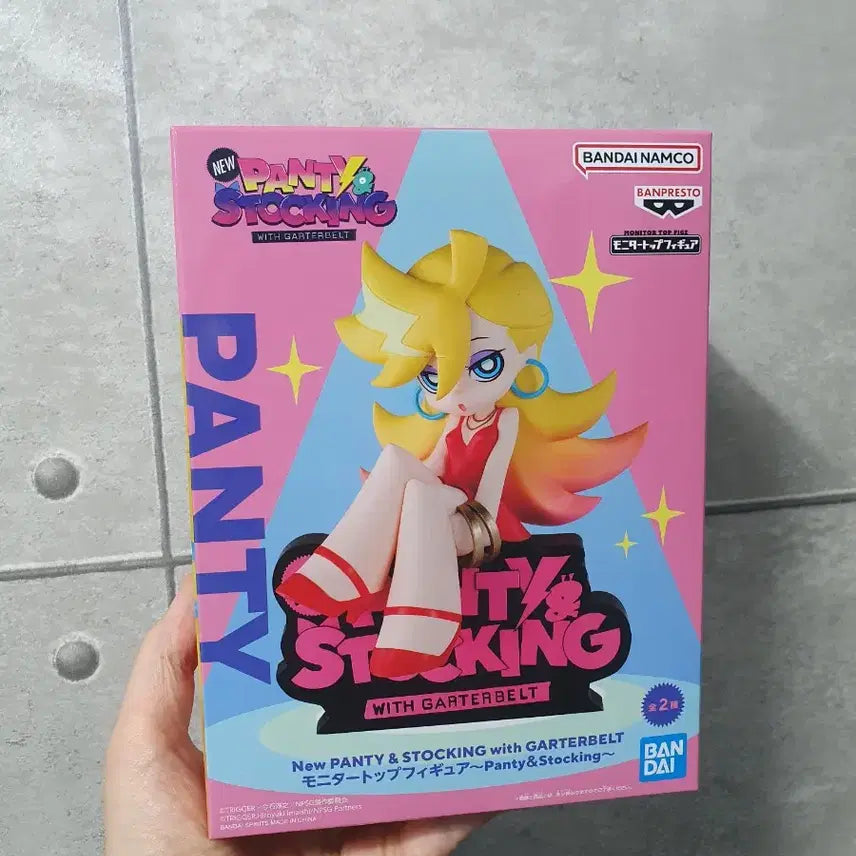 [BUNJANG] Banpresto Panty &amp; Stocking with Garterbelt Stocking Figure / 반프레스토 팬티&amp;스타킹 with 가터벨트 모니터탑 피규어 펜티