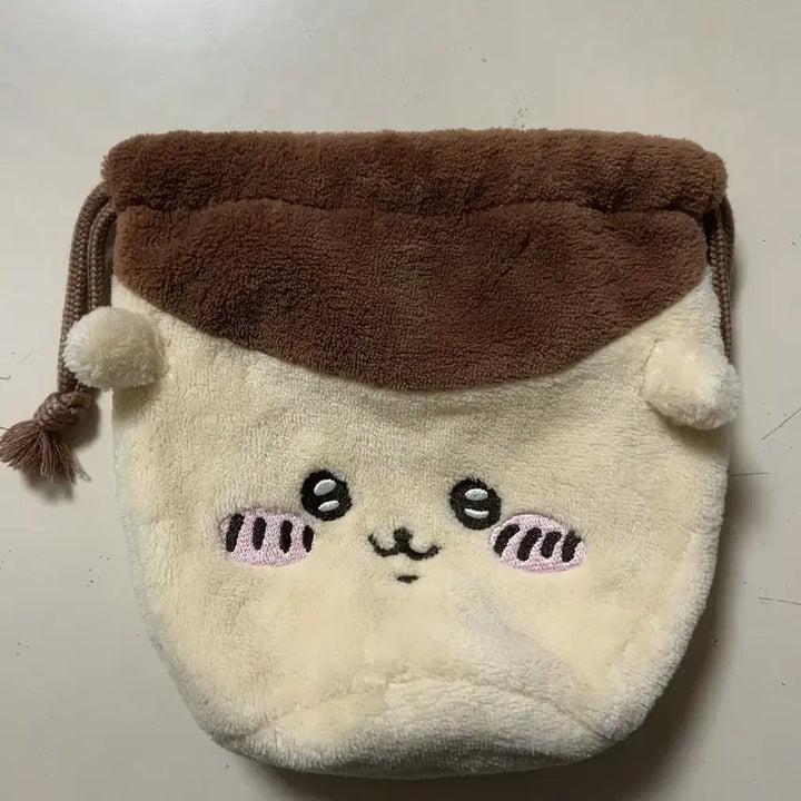 [BUNJANG] Kurimanju Drawstring Pouch / 쿠리만쥬 복조리 파우치