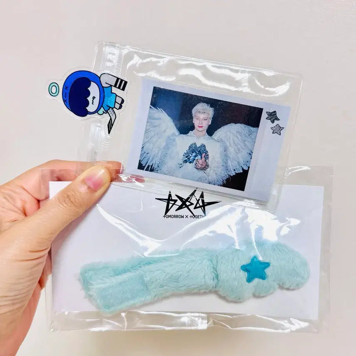 [BUNJANG] TXT Hueningkai Fanmeeting Exclusive Official Lightstick Accessory Set (Heuningkai&