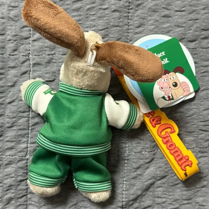 [BUNJANG] Wallace &amp; Gromit Gromit Plush Keychain New / 월레스와그로밋 그로밋 인형키링 새상품