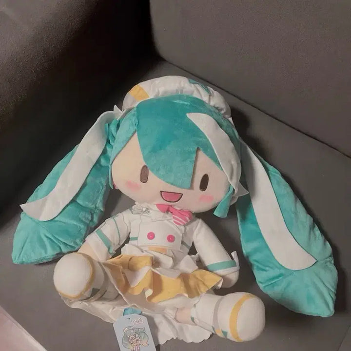 [BUNJANG] Hatsune Miku Magical Mirai 2024 Antenna Miku Plush Doll / 2024 매지컬미라이 하츠네미쿠 인형 안테나미쿠