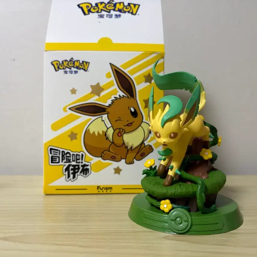 [BUNJANG] Pokemon Center Leafeon Eeveelutions Figurine / (급처) 포켓몬스터 포켓몬 리멘트 리피아 이브이즈 피규어 인형