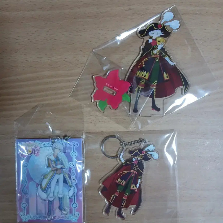 [BUNJANG] Pripara Genius Team Acrylic Standee &amp; Charms Set / 프리파라 아크릴 히비키 파루루 후와리 트리콜로르 캬라핀 천재팀