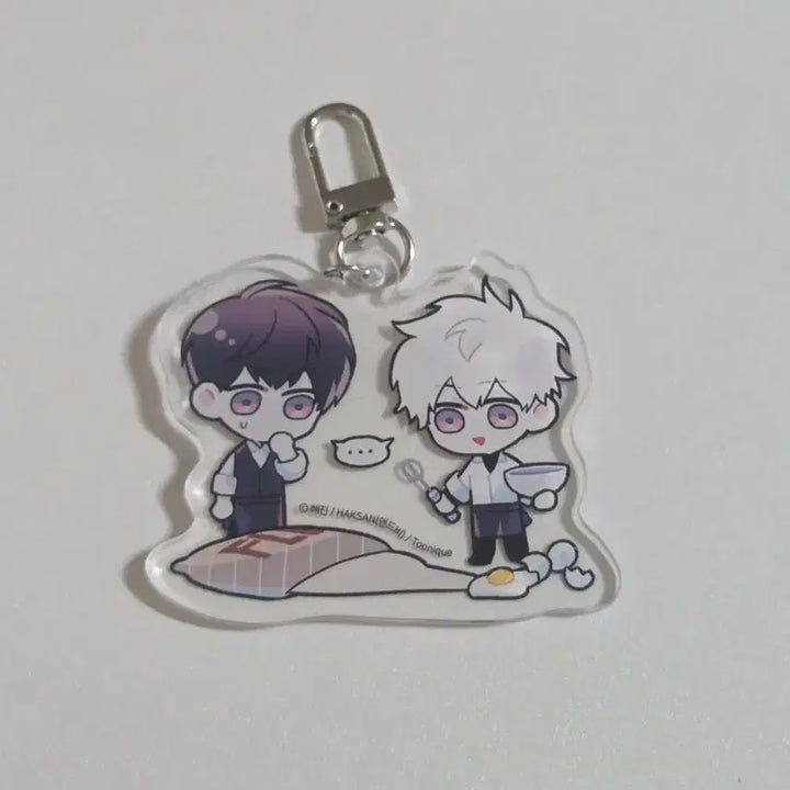 [BUNJANG] Dalkomhan Namja SD Acrylic Keychain Toonique Collab Cafe / 달콤한 남자 SD 아크릴키링 투니크 콜라보카페 판매