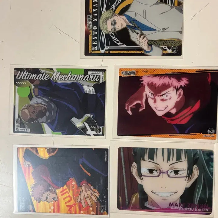 [BUNJANG] Jujutsu Kaisen Bundle Set Merchandise / (일괄) 주술회전 굿즈모음. 토게아크릴, 롱스티커, 클리어카드, 쿠기사키뱃지