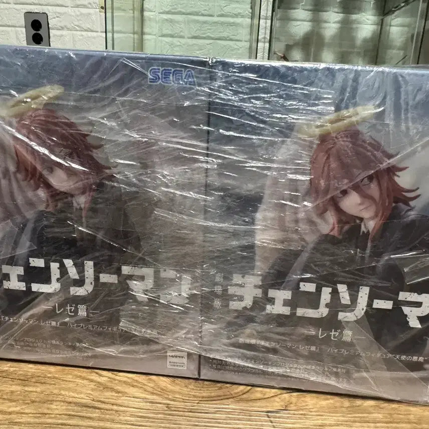 [BUNJANG] Sega Chainsaw Man Aki &amp; Angel Figures Bundle Set / 세가 체인소맨 피규어 아키 / 엔젤 피규어