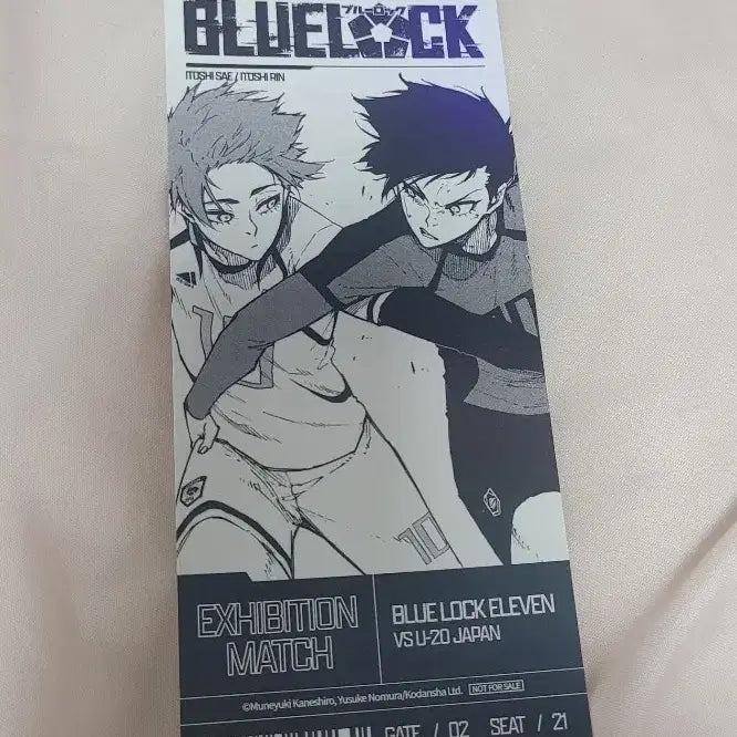 [BUNJANG] Blue Lock Original Art Exhibition Special Set / 블루록 원화전 특전 일괄