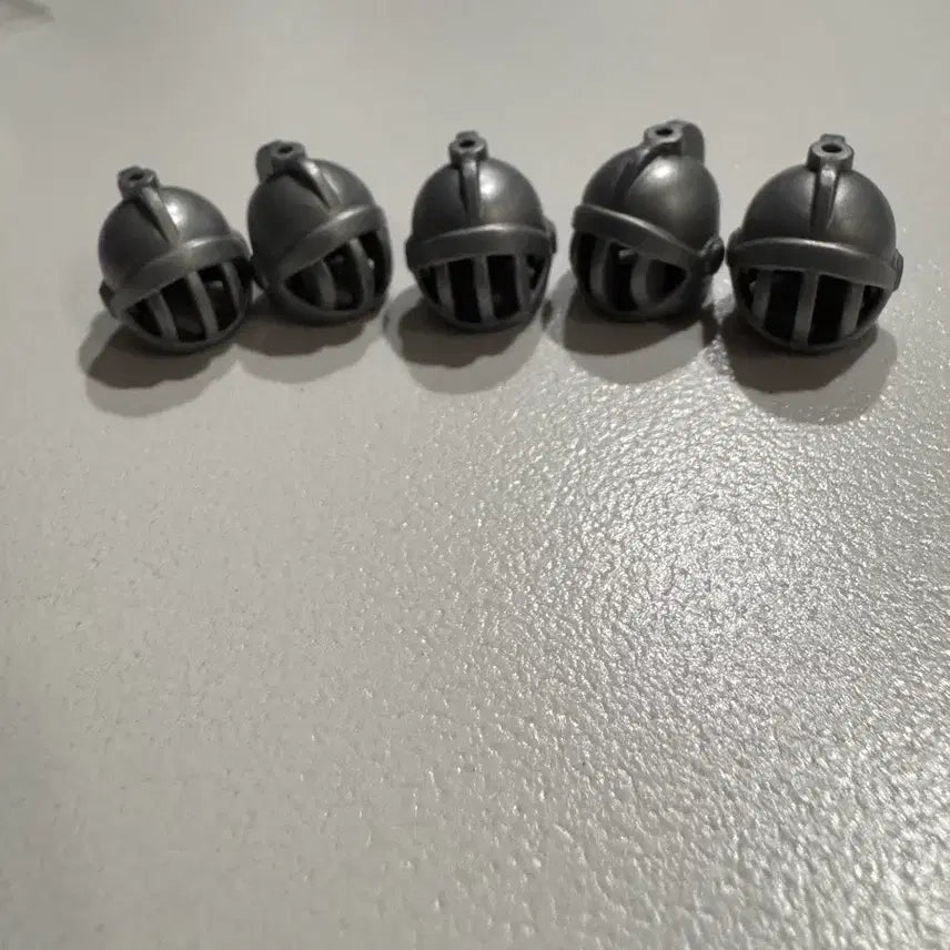 [BUNJANG] LEGO Castle Medieval Helmet Armor Bundle Set / 레고캐슬 중세투구 갑옷 일괄