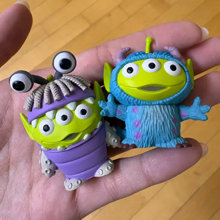 [BUNJANG] Alien Costume Figure Gacha - Monsters, Inc. Boo &amp; Sulley / 알린 코스튬 피규어 가챠 - 몬스터주식회사 부&amp;설리반