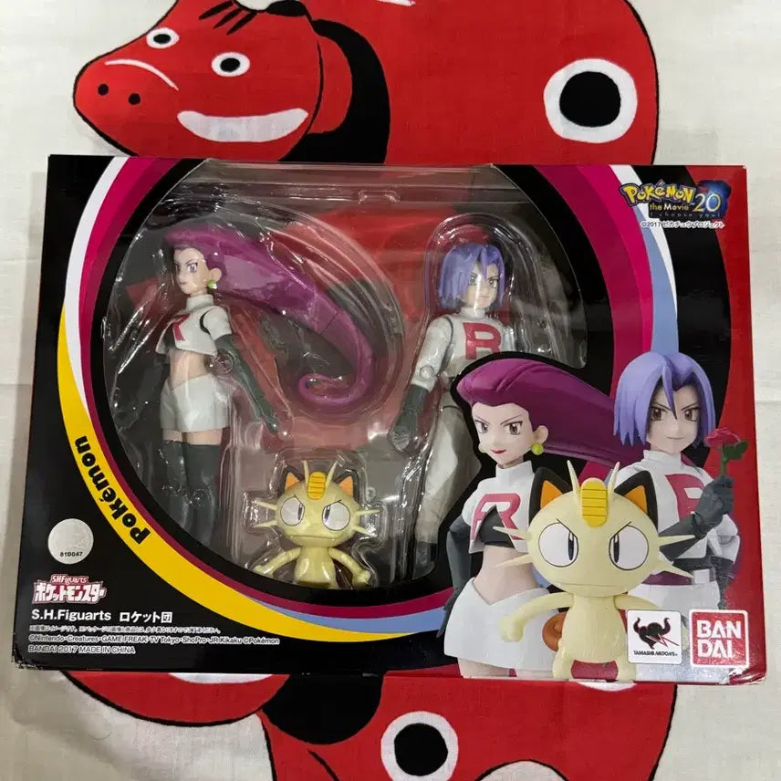 [BUNJANG] Bandai Tamashii Nations S.H.Figuarts Pokemon Team Rocket (Jessie, James, Meowth) - Sealed / [미개봉]포켓몬스터 로켓단 S.H.Figuarts