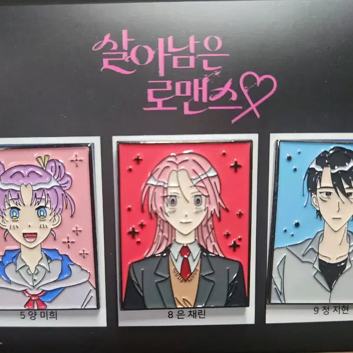 [BUNJANG] Surviving Romance Badge Set / 살아남은 로맨스 뱃지 세트