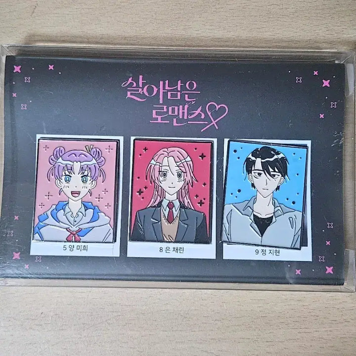 [BUNJANG] Surviving Romance Badge Set / 살아남은 로맨스 뱃지 세트