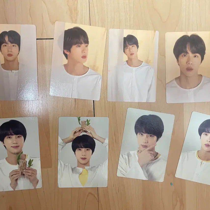 [BUNJANG] BTS Jin Luv Cell Mini Photocard Set (8 Types) / BTS 방탄 진 JIN 럽셀 미니포카 드볼 8종