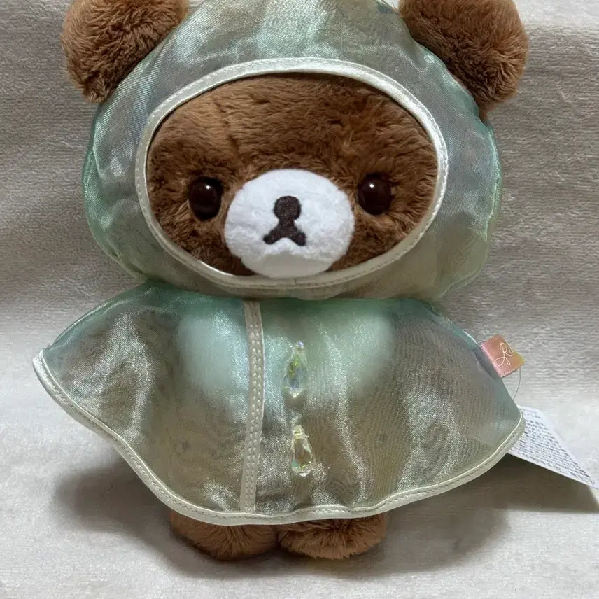 [BUNJANG] San-X Rilakkuma Chairoikoguma Rainy Day Outfit Doll / 산엑스 리락쿠마 챠이로이코구마 비온뒤맑음 우비 인형