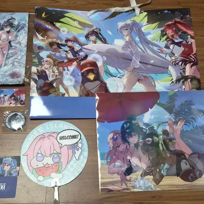 [BUNJANG] Nier: Automata The Hyundai Summer Pop-up Store 2026 Week 1 Bundle Set (Excluding Card Bonus) / 니케 팝업 1주차 입장,구매특전(포카 제외) 일괄