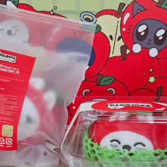 [BUNJANG] TXT Yeonjun Plush Ball Stress Ball Photocard Set / 뿔바투 용영인형 스트레스볼  포카세트