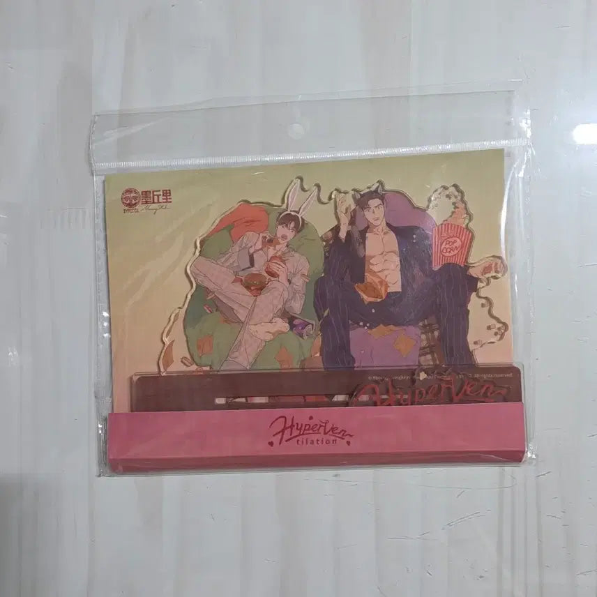 [BUNJANG] Mercury Studio x Gwahugaeum Moobinaite Acrylic Stand - Sealed / 미개봉/ 뿡빵뀨 Mercury Studio x 과호흡 아크릴 스탠드-무비나이트 뿡빵뀨