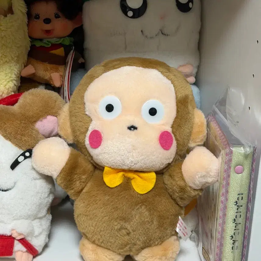 [BUNJANG] 1996 Sanrio Monkichi Monkey Plush / 1996년 일본 고전 산리오 몽키치 원숭이 인형