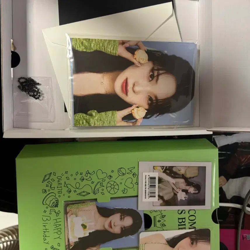 [BUNJANG] fromis_9 Baek Ji-heon Birthday Box Full Set Photocard Holder / 프로미스나인 백지헌 생일박스 특전 풀박스