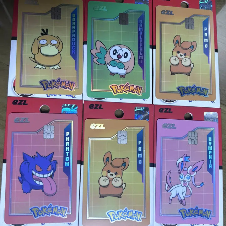 [BUNJANG] Pokemon EZL Traffic Card Set / 포켓몬 이즐(ezl)교통카드 판매 및 교환 [빠모, 팬텀, 님피아]