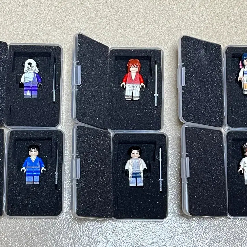 [BUNJANG] Hobby Brick Kenshin Himura Custom Lego Set / (최종인하)커스텀 레고 하비브릭 바람의 검심 전종 판매합니다.