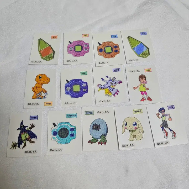 [BUNJANG] Digimon Jelly Seals Bundle Set / 디지몬 젤리씰 디지몬 띠부씰 디지몬 스티커 일괄 판매