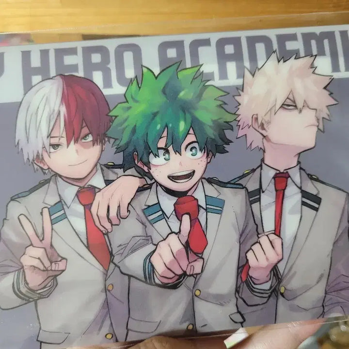 [BUNJANG] My Hero Academia Original Art Exhibition Clear Case Postcard Set (8 Cards) / (미개봉)히로아카 원화전 클리어케이스 엽서 8장 세트 미도리야 바쿠고 쇼토 나의히어로아카데미아 나히아