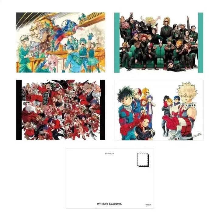 [BUNJANG] My Hero Academia Original Art Exhibition Clear Case Postcard Set (8 Cards) / (미개봉)히로아카 원화전 클리어케이스 엽서 8장 세트 미도리야 바쿠고 쇼토 나의히어로아카데미아 나히아